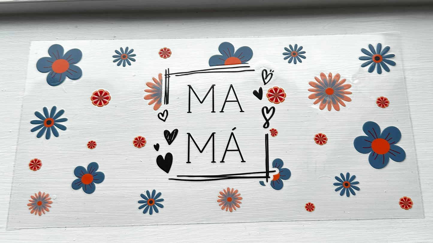 Mama Flowers Decal
