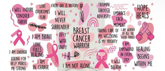 Brest Cancer Warrior Decal