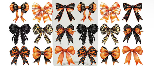 Halloween Bows Decal